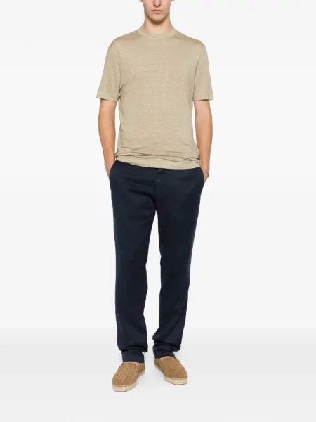 Pantaloni chino Karl Lagerfeld albastru