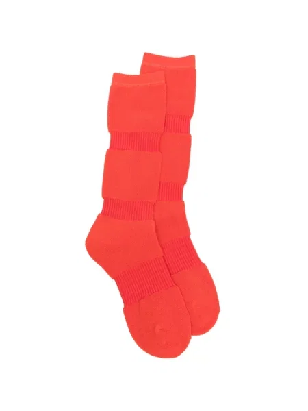 Șosete Issey Miyake cu nervuri roșu