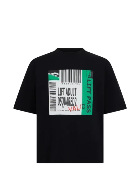 Tricou Dsquared2 cu imagine negru