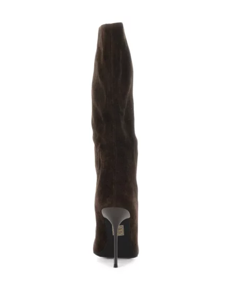 Botine Jeffrey Campbell din piele de căprioară maro