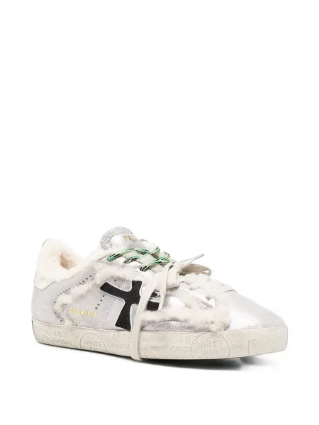 Sneakerși Premiata din piele de oaie