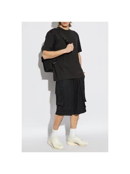 Koszulka Y-3 z logo casual czarna