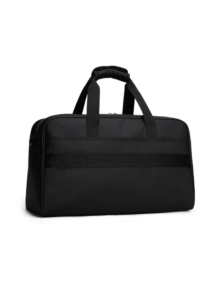 TOMMY HILFIGER Geantă de weekend negru