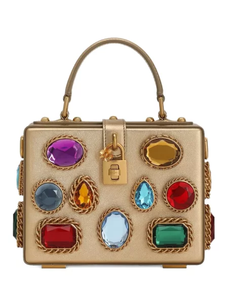 Чанта Dolce & Gabbana златисто