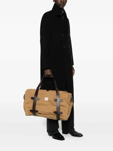 Geantă Filson din canvas maro