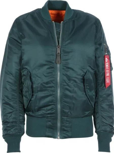 ALPHA INDUSTRIES Prehodna jakna mornarska oranžna
