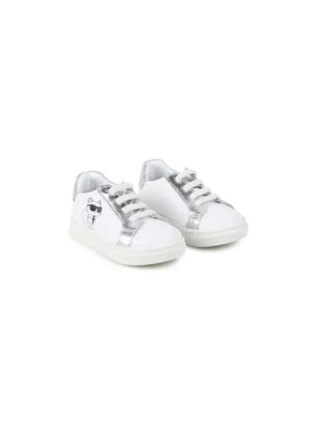 Sneakersy dziecięce Karl Lagerfeld białe