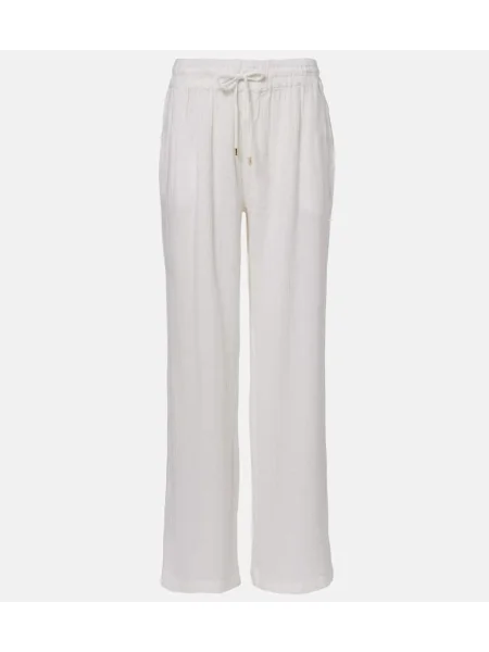 Pantaloni Melissa Odabash alb