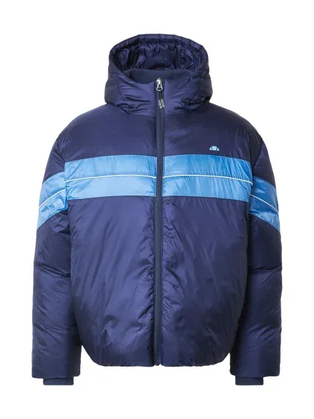 ELLESSE Téli dzseki Pollas tengerészkék / világoskék fehér