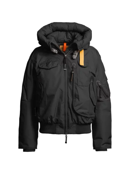 Geacă bomber Parajumpers cu glugă negru