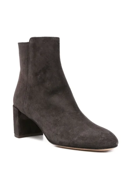 Botine Agl din piele de căprioară gri