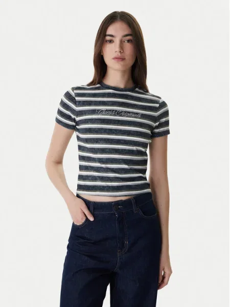 Тениска Guess тъмносиньо
