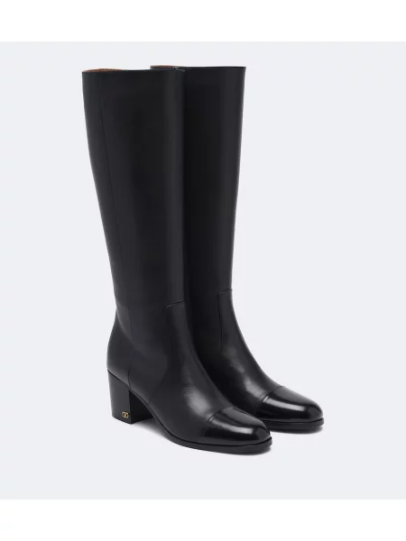 Cizme Valentino Garavani din piele negru