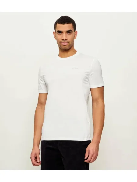 GUESS ACTIVE Tricou MARZIO | alb