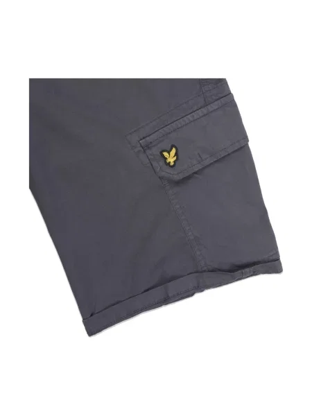 Krótkie bermudy Lyle & Scott niebieskie