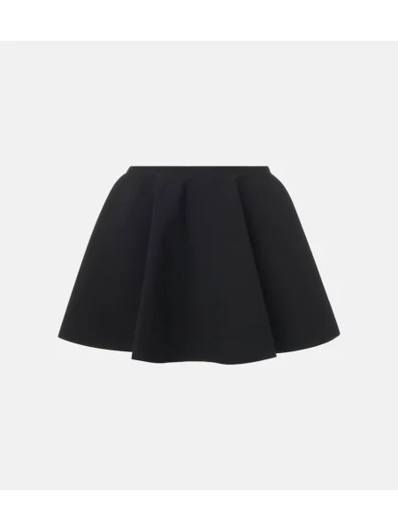 Fusta plisata Alaïa plisată negru