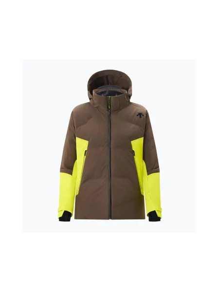 Горнолыжная куртка Descente желтая