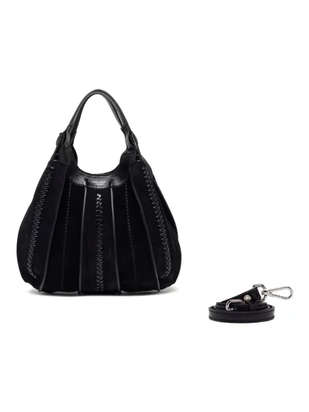 Gianni Chiarini torebka crossbody skórzana DUA czarna