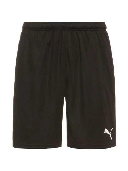 PUMA Pantaloni sport Team Rise / alb negru