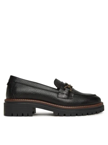 Pantofi loafer Barbour negru