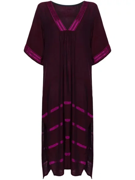 Maksi sukienka maxi Lemlem garniturowa fioletowa