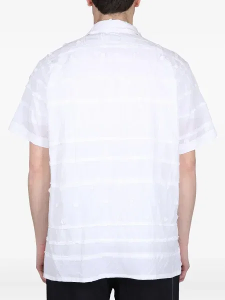 Cămașă Engineered Garments cu broderie alb