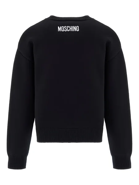 Sweter dziecięcy Moschino czarny