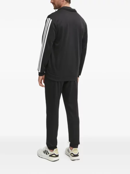 Pantaloni scurți Adidas alergare cu decolteu rotund plasă negru