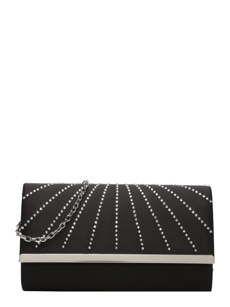 Mascara Pisemska torbica / srebrna črna