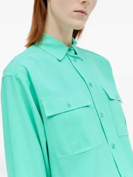 Selyem ing Max Mara zöld