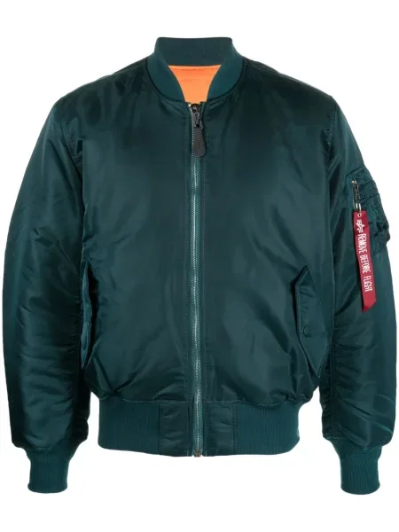 Geacă bomber Alpha Industries albastru