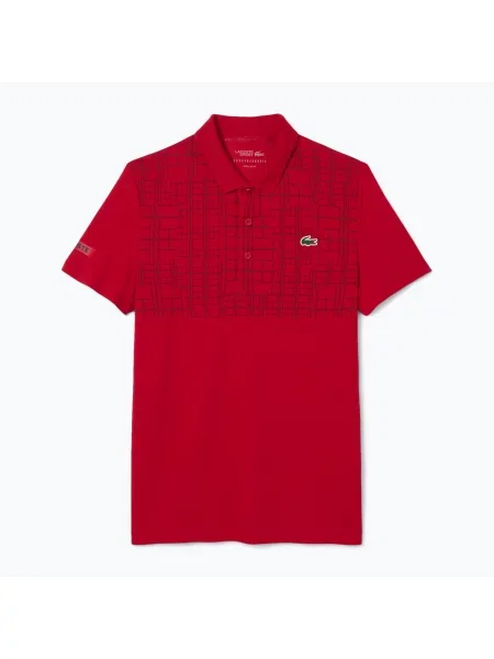 Tricou polo pentru bărbați Lacoste red roșu