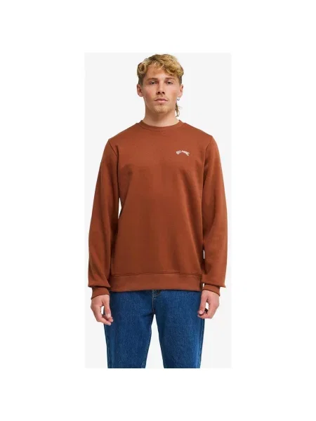 Bluza Billabong Arch Crewneck brązowo-czerwona S czerwona