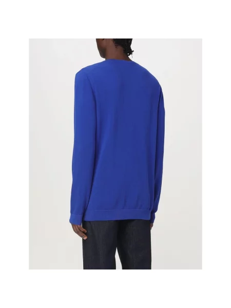 Dzianinowy sweter Fay niebieski