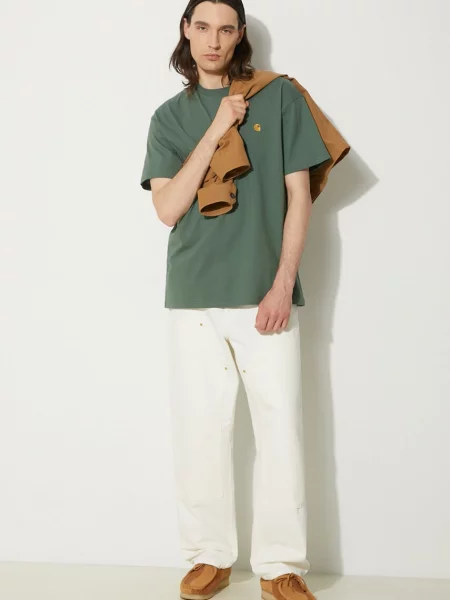 Παντελόνι Carhartt WIP Double Knee Pant μπεζ