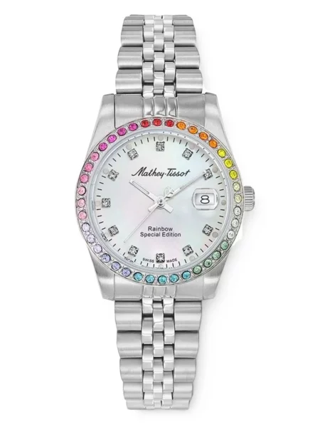 Ceas Mathey Tissot clasic alb