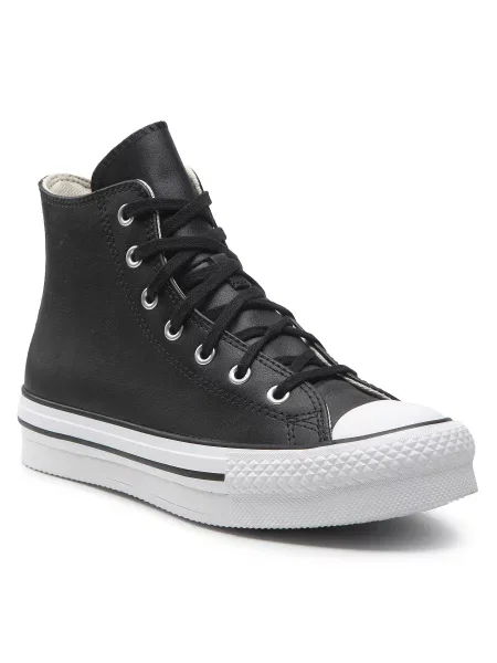 CONVERSE Tenisice CHUCK TAYLOR ALL STAR EVA LIFT crna bijela