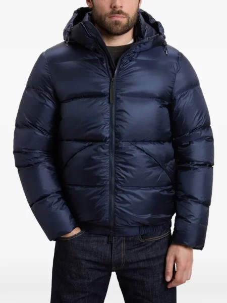Matlasat geacă Woolrich albastru