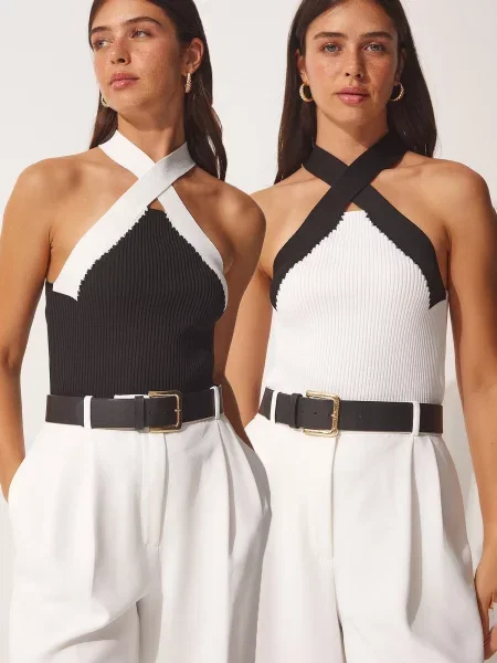 Bluză Happiness İstanbul alb