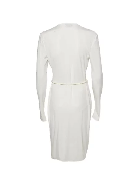 Cu centură rochie midi 424 plic alb
