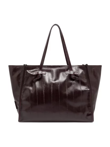 Shopperka Gianni Chiarini skórzana brązowa
