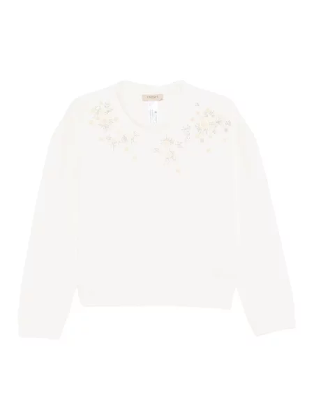 Bluza nierozpinana Twinset biała