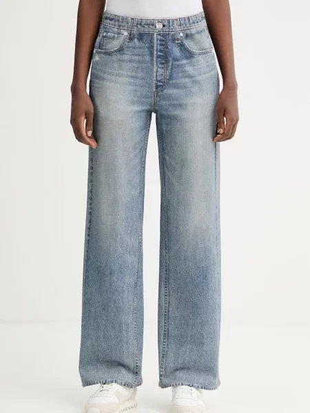 Rag & Bone spodnie niebieskie