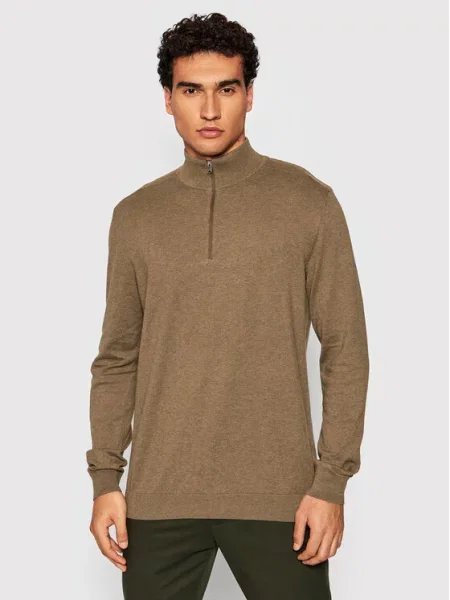 Selected Homme Megztinis Berg ruda