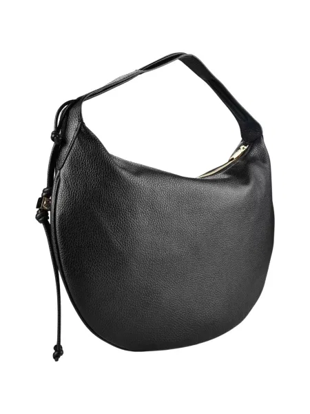 Coccinelle kabelka hobo dámska kožená čierna