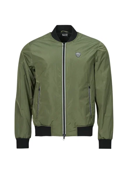 Olcsóbban. Férfi kabát Emporio Armani Train Premium Shield beetle. Méret: M zöld