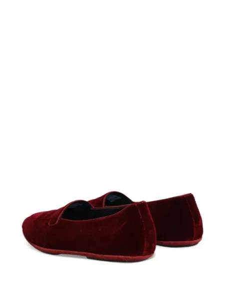 Loafersy Dolce & Gabbana červená