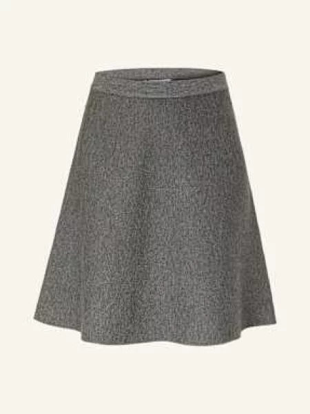 Samsøe Samsøe Spódnica Z Dzianiny Salula grau