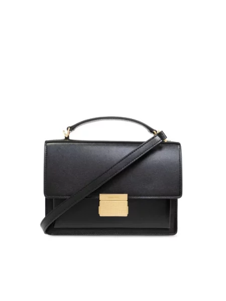 Torebka skórzana Golden Goose skórzana czarna