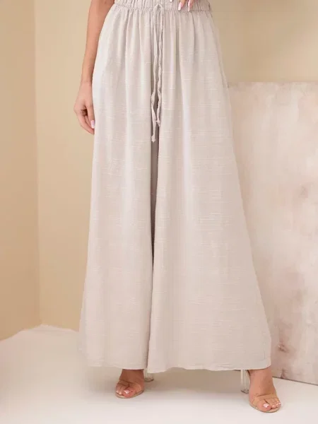 Spodnie Kesi Włoski beżowe